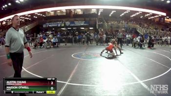 2A 138 lbs Cons. Round 3 - Maeson Otwell, Pace vs Austin Chung, Freedom (Tampa)