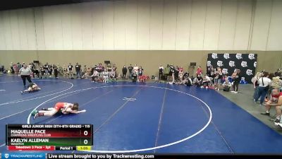 115 lbs Round 4 - Maquelle Pace, Champions Wrestling Club vs Kaelyn Alleman, Wasatch