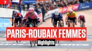 Highlights: 2023 Paris-Roubaix Femmes avec Zwift