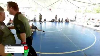 120 lbs Quarterfinal - Mateo Ochoa, Riverside Young Guns vs Dustin Merlos, Jaguars WC