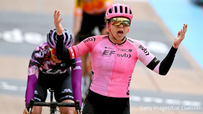 Canada's Alison Jackson Sprints To Victory At 2023 Paris-Roubaix Femmes