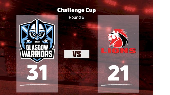 2023 Glasgow Warriors vs Emirates Lions