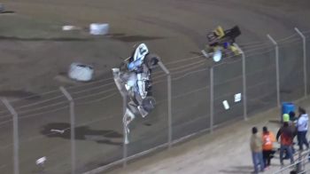 Bill Balog Flips Out Of The Lead At 34 Raceway