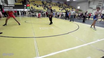 140 lbs Consi Of 8 #1 - Eric Martinez, Tahlequah Wrestling Club vs Roman King, Jay Junior High
