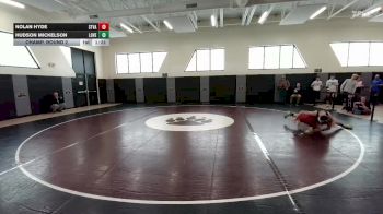 126 lbs Champ. Round 2 - Nolan Hyde, Star Valley vs Hudson Mickelson, Lovell