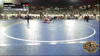 140 lbs Round Of 32 - Brody Johnson, Kiefer Youth Wrestling Club vs Billy Deal, Lions Wrestling Academy
