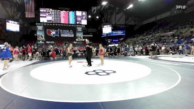 140 lbs Cons. Sub-semis - Sarai Cortez, CA vs Kesi Tsarni, MD
