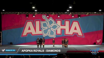 Apopka Royals - Diamonds [2022 L2.1 Performance Recreation - 12 and Younger (NON) Day 1] 2022 Aloha Reach The Beach: Daytona Beach Showdown - DI/DII