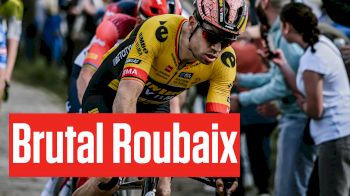 Van Aert's Brutal Paris-Roubaix 2023 Luck