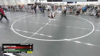 106 lbs Champ. Round 2 - Lucas Schleif, Pursuit Wrestling Minnesota vs Beckett Svuba, Iowa