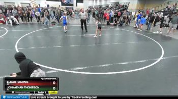 67 lbs Quarterfinal - Elijah Pagonis, OK vs Johnathan Thompson, IA