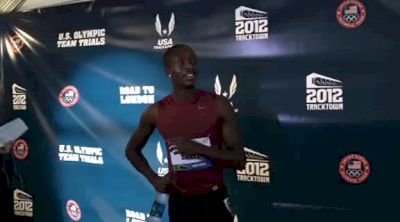 Aldrich Bailey makes it to the 400 semis at the 2012 Olympic Trials