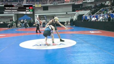 1A-4A 138 Champ. Round 1 - Skylar Mobley, Oak Grove vs Andrew Gueret, Montgomery Catholic Prep School