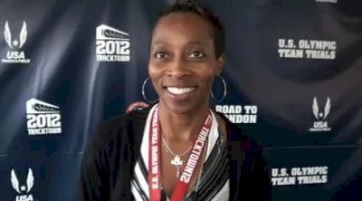 Olympic Champ Gail Devers enjoys hurdle competition at 2012 US Olympic Trials