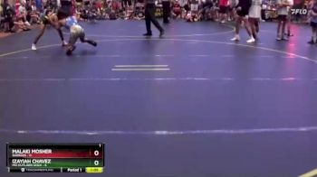 117 lbs Round 1 (6 Team) - Izayiah Chavez, MO Outlaws Gold vs Malaki Mosher, BadBass