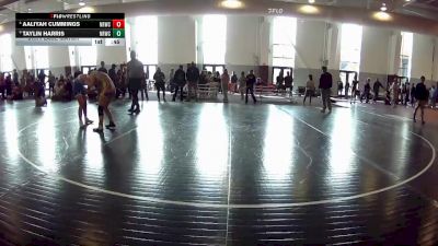 113-119 lbs 5th Place Match - Taylin Harris, New River Wrestling Club vs Aaliyah Cummings, New River Wrestling Club