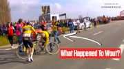 Van Aert's Puncture, Van Der Poel's Gain In Paris-Roubaix 2023