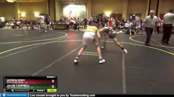 112 lbs Round 1 (4 Team) - Jaydon Eddy, MO Outlaws Black vs Jacob Campbell, The Untouchables Black