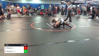 70 lbs Rr Rnd 3 - Rylan Medved, Omp vs Ruby Runyon, Nitro