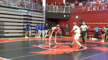 215 lbs Quarterfinal - Conner Bistricty, Prairie, Cedar Rapids vs Brock Wensel, Cedar Rapids Washington