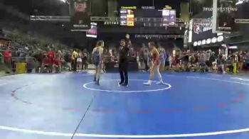 112 lbs Round Of 32 - Laila Lesher, Kansas vs Callie Payton, Georgia