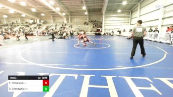 120 lbs Consi Of 16 #1 - Foster Peterson, LA vs Gage Chelewski, CO