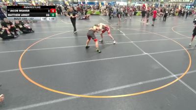 157 lbs Cons. Round 6 - Matthew Arndt, Unattached vs Jacob Weaver, Unattached