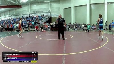 132 lbs Champ. Round 1 - Charles Barnes, OH vs Gunner Butt, IN