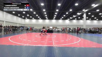 132 lbs Champ. Round 2 - Camden Murray, VA vs Ellison Abromowitz, TN