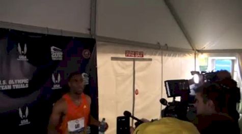 Tyson Gay works out kinks in 100 first round at 2012 US Olympic trials