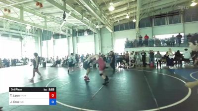 215 kg 3rd Place - Tony Leon, Thunder WC vs Jorge Cruz, Infinity