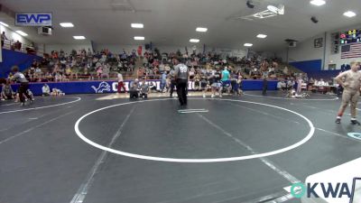 105 lbs Rr Rnd 2 - Brantley Starks, Unaffiliated vs Madilyn Robinson, Harrah Little League Wrestling