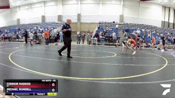 83 lbs Semifinal - Connor Maddox, IN vs Michael Rundell, IL