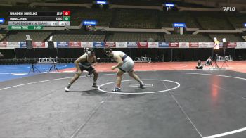 285 lbs Placement (16 Team) - Braden Shields, St. Augustine Prep vs Isaac Nez, Corner Canyon