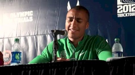 Ashton Eaton relives Decathlon 1500 WR at 2012 Olympic Trials