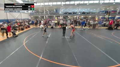 106 lbs Champ. Round 1 - Stephano Calderon, Unattached vs Mason DellaPenta, Unattached