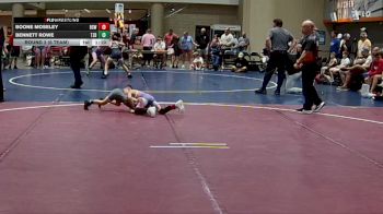 45 lbs Round 2 (6 Team) - Boone Moseley, BS Wrestling vs Bennett Rowe, Tasmanian Devils