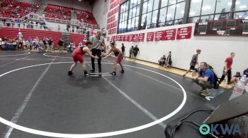 131 lbs Rr Rnd 2 - Caleb Huff, Elgin Wrestling vs Michael Critchfield Jr, Choctaw Ironman Youth Wrestling