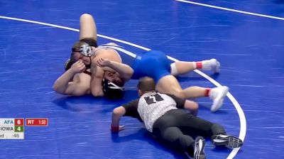 Wyatt Hendrickson Breaks Down Pin Against Tony Cassioppi