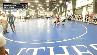 160 lbs Round Of 32 - Maximus Foutier, Quest School Of Wrestling Gold vs Arkail Griffin, Illinois Menace