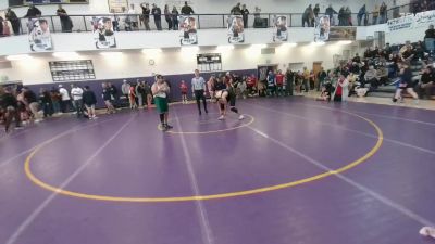 165 lbs Quarterfinal - Valentyne Rivera, Lander Middle School vs Chad Vincent, Riverton Middle School