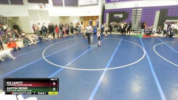 50 lbs Quarterfinal - Cooper Loveless, Payson Lion Wrestling Club vs Peyton Draper, Roy Wrestling Club