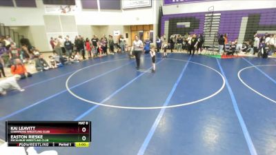 50 lbs Quarterfinal - Cooper Loveless, Payson Lion Wrestling Club vs Peyton Draper, Roy Wrestling Club