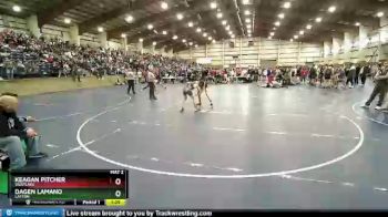 106 lbs Cons. Round 5 - Keagan Pitcher, Westlake vs Dagen Lamano, Layton