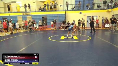 80-90 lbs Round 3 - Iliana Torres, Wichita Training Center vs Adalyn Harris, Central Kansas Young Lions Wrestling Club