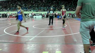 118 lbs Round Of 128 - Wesley Davies, Team Choctaw vs Grady Grubaugh, Altus JH