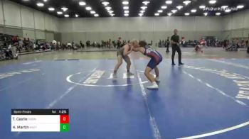 175 lbs Semifinal - Theron Castle, Moen Wrestling Academy vs Holden Martin, Westmoore Jaguars