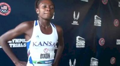 Diamond Dixon Shrugs off NCAAs and rocks final for 5th 2012 Olympic Team Trials