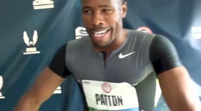 Doc Patton still elite and having fun after 100 final at 2012 US Olympic Trials