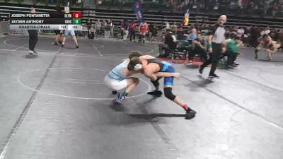 120 lbs Quarterfinal - Joseph Fontanetta, Olympic vs Jayden Anthony, Cross